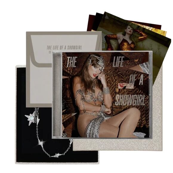 Taylor Swift Life Of A Showgirl: It's Beautiful Edition Limited Deluxe CD SEALED - Picture 3 of 3